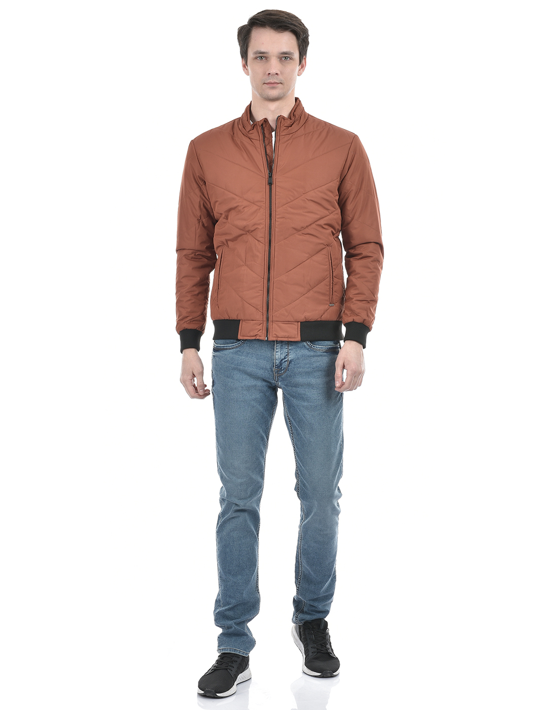 Numero Uno Men Color Block Red Jacket